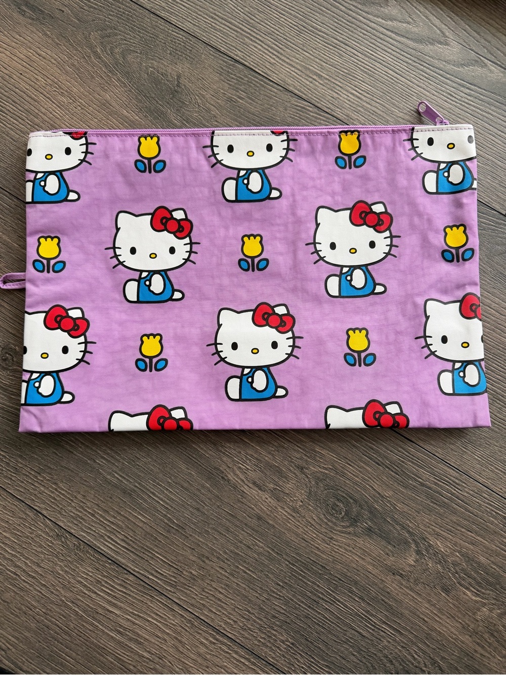 Baggu large go pouch - hello kitty